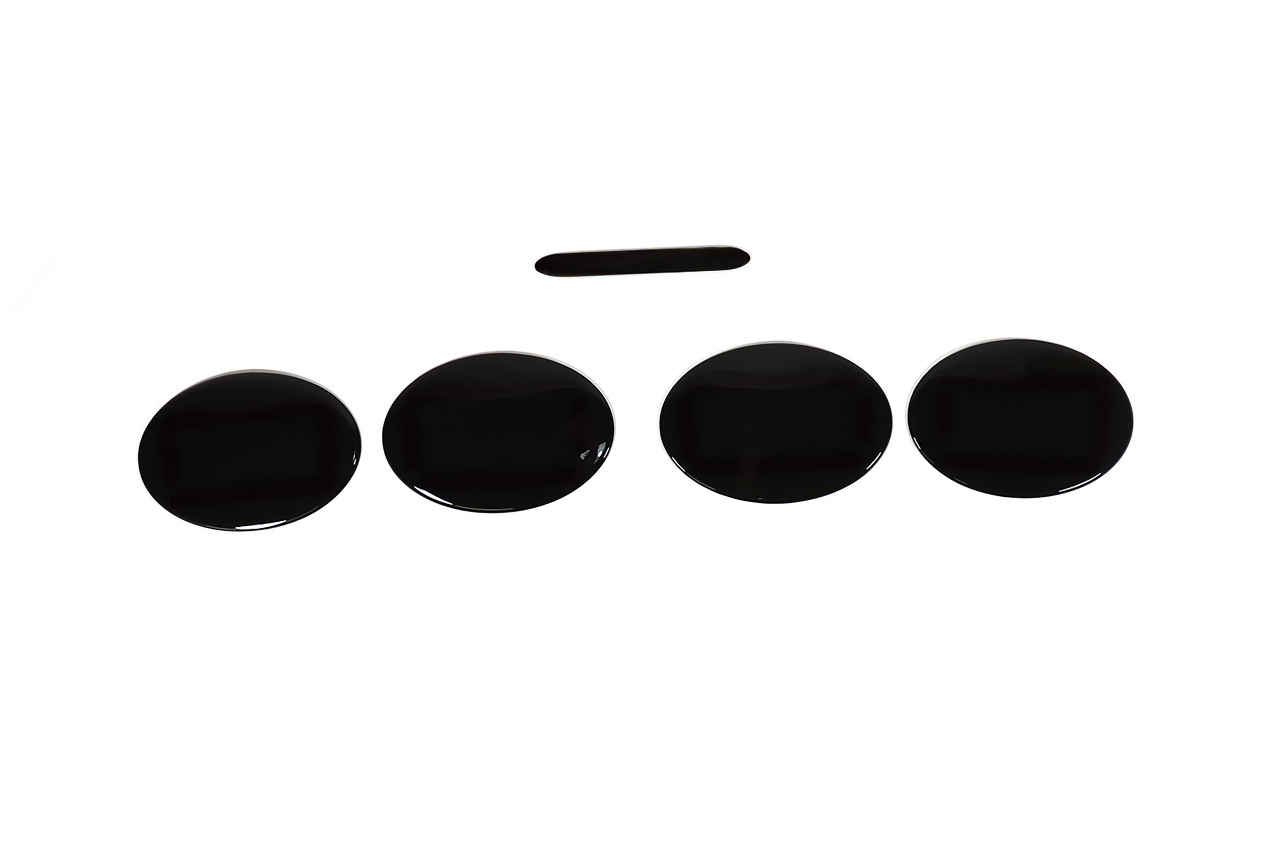 C5 1997-2004 Chevrolet Corvette Molded 5-Piece Tail Light Blackout Kit - CA