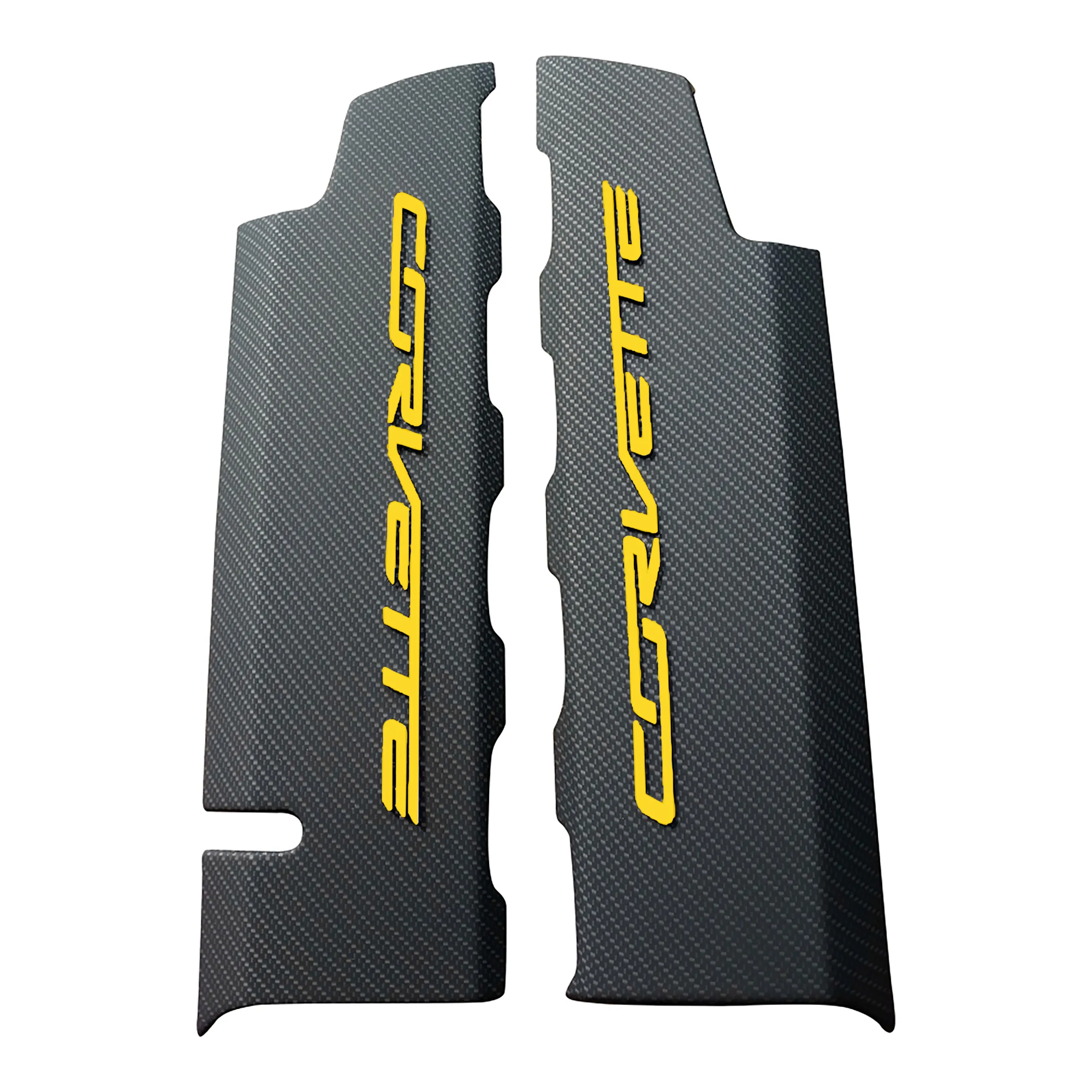 C7 2014-2019 Chevrolet Corvette Hydro Carbon Fiber Fuel Rail Covers - Choose Finish & Color - General Motors