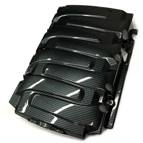 C7 2014-2019 Chevrolet Corvette Hydro Carbon Engine Plenum Cover Overlay - Choose Finish - General Motors