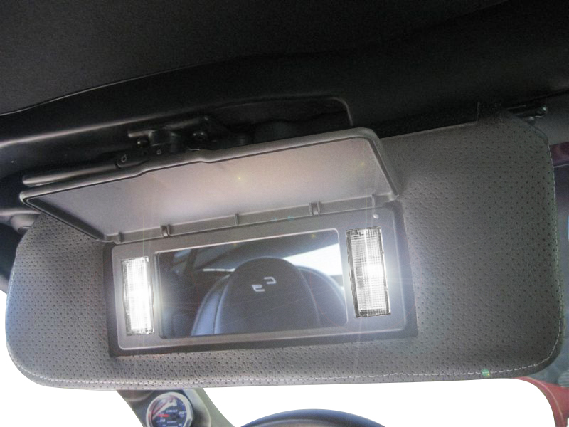 1997-2013 Chevrolet Corvette LED Sun Visor Light Upgrade Kit - CA