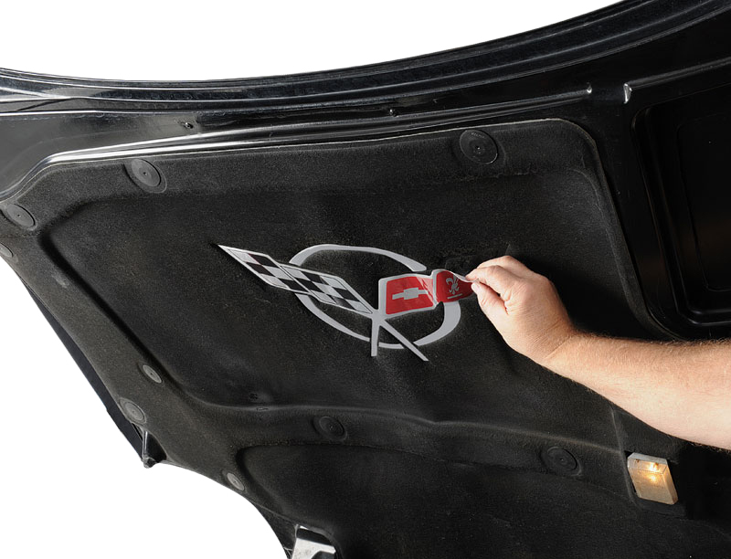 Front Corvette Lettering Kit C5 1997-2004 Chevrolet Front & Rear Corvette Lettering Kit - Acrylic ...