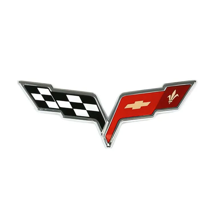 C6 2005-2013 Chevrolet Corvette Underhood Liner Emblem - Auto Accessories Of America
