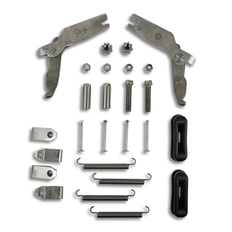C4 1984-1987 Chevrolet Corvette C4 Corvette 1984-1987 Stainless Steel Emergency Brake Hardware Kit - Auto Accessories Of America