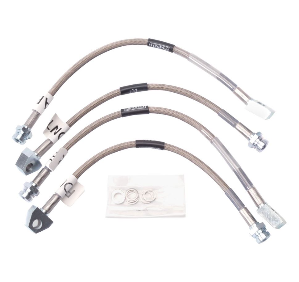 C4 1984-1987 Chevrolet Corvette C4 Corvette 1984-1987 Russell Performance Brake Line Kit - 692010 - Russell Performance Fittings