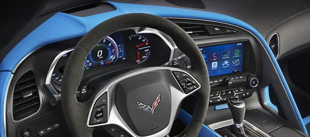 C7 2014-2019 Chevrolet Corvette Grand Sport Style Upper Dash Trip - Tension Blue - 84288714 - General Motors
