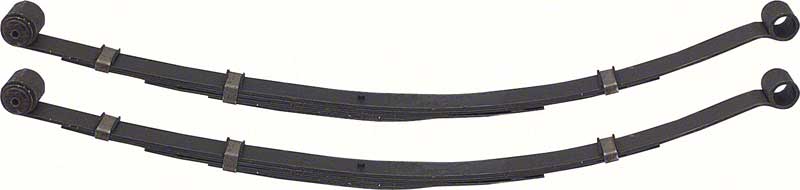 1967-1981 Chevrolet Camaro Z/28 - Rear Leaf Springs - 4 Leaf - Spring Rate 126 lbs - Pair - RL12 - OER