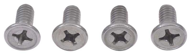 1967-1981 Chevrolet Camaro Door Latch & Striker Screws - Set of 4 - CX1278 - OER