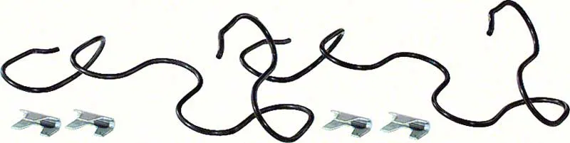 First Generation 1967-1969 Chevrolet Camaro Seat Side Support Springs - W/Bucket Seats - K113 - OER