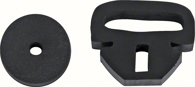 Second Generation 1970-1981 Chevrolet Camaro Locking Rod To Inner Panel Silencer - 2 Piece Set - K497 - OER