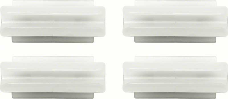 First Generation 1967-1969 Chevrolet Camaro Headliner Bow Clip Set - Outer Bows - 4 Clip Set - K667 - OER