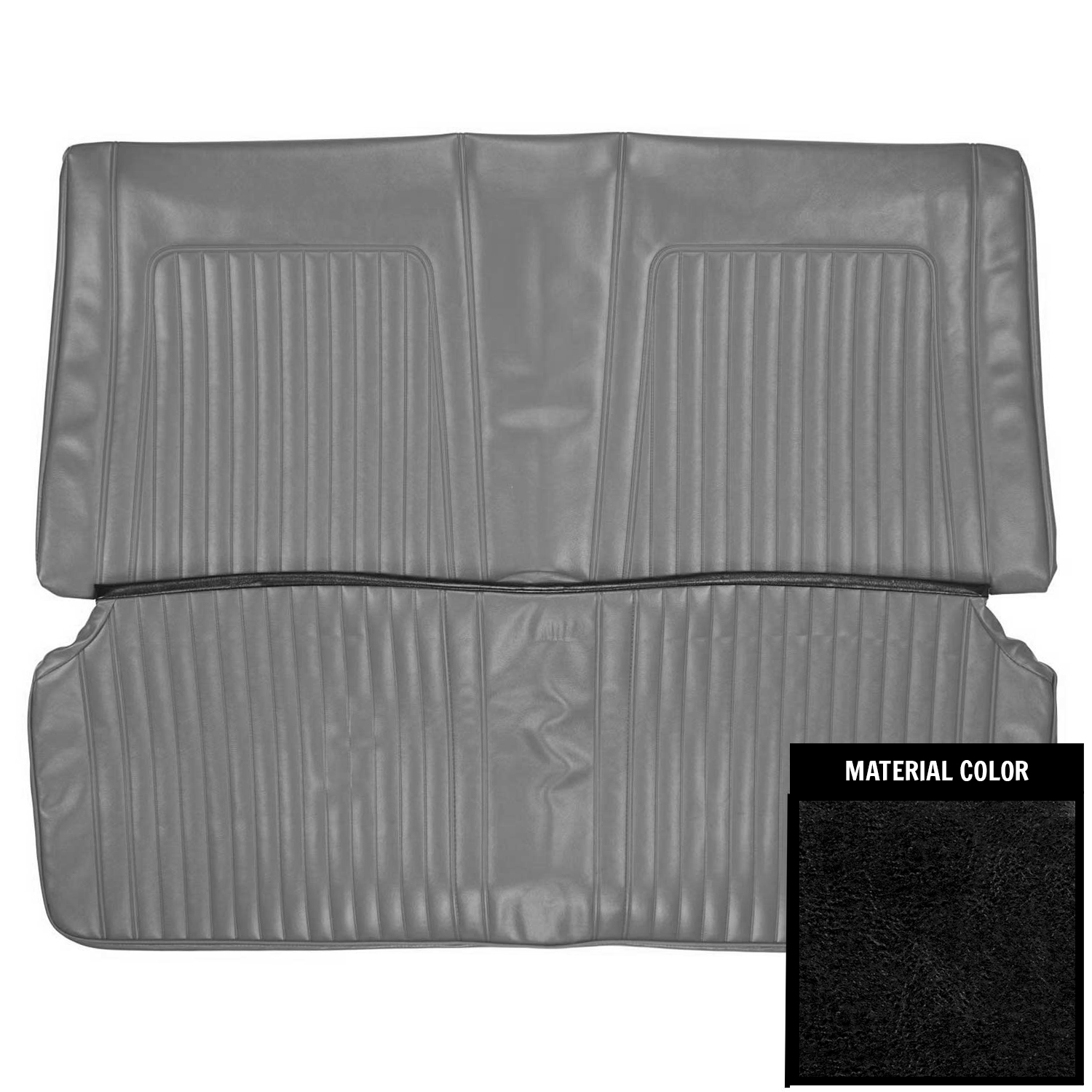 First Generation 1968 Chevrolet Camaro Seat Cover - Choose Style & Color - PUI Interiors
