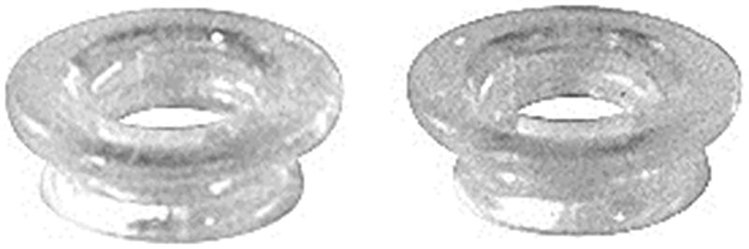 First Generation 1967 Chevrolet Camaro Door Lock Knob Ferrules - K587 - OER