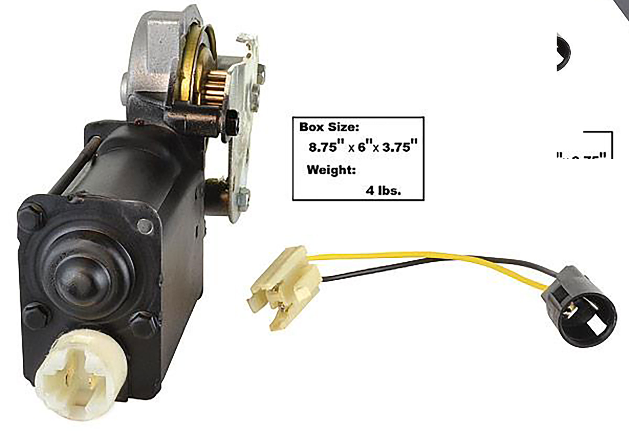 First Generation 1967-1968 Chevrolet Camaro Power Window Motor, LH - 1463KM - Dynacorn