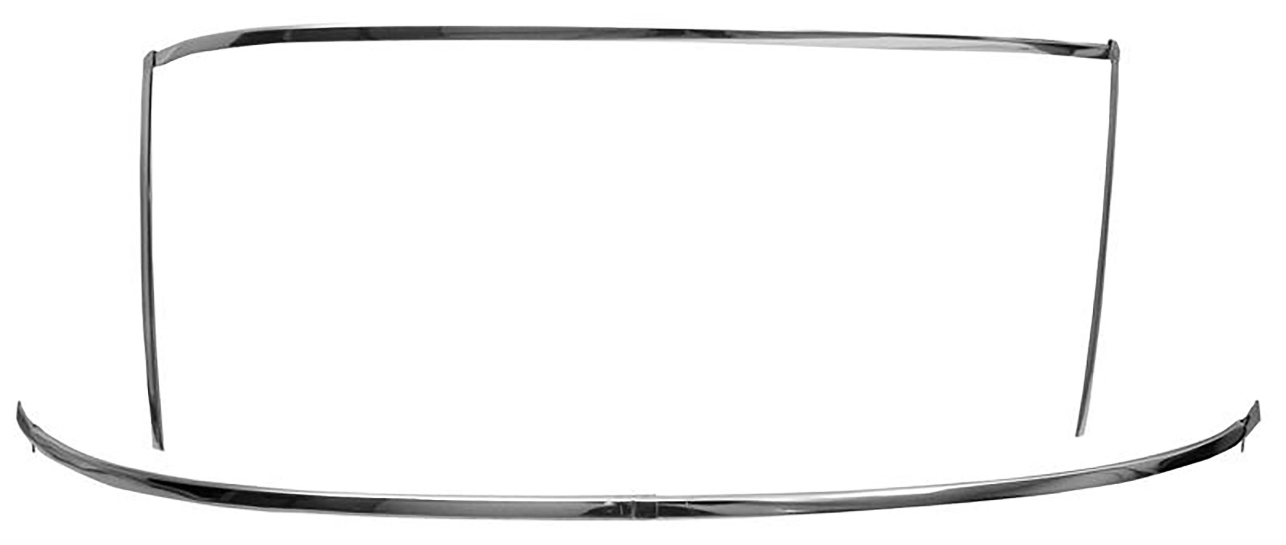 First Generation 1967-1969 Chevrolet Camaro Coupe Windshield Molding Kit - M1025A - Dynacorn