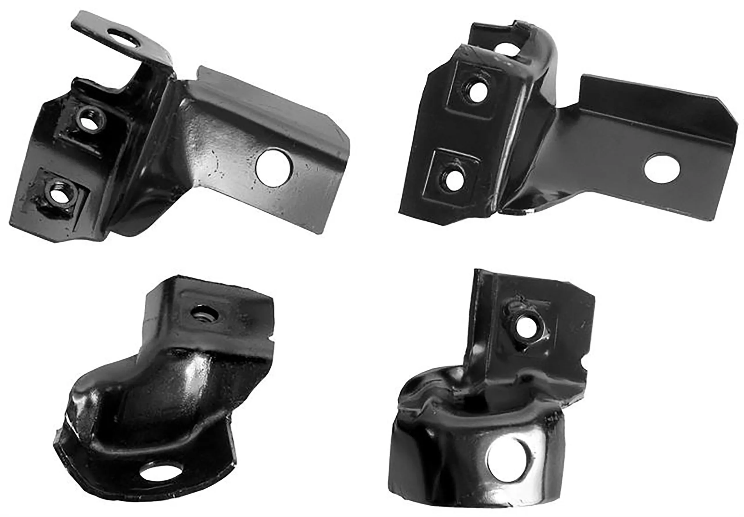 First Generation 1969 Chevrolet Camaro Rear Bumper Bracket Set - 1048Q - Dynacorn