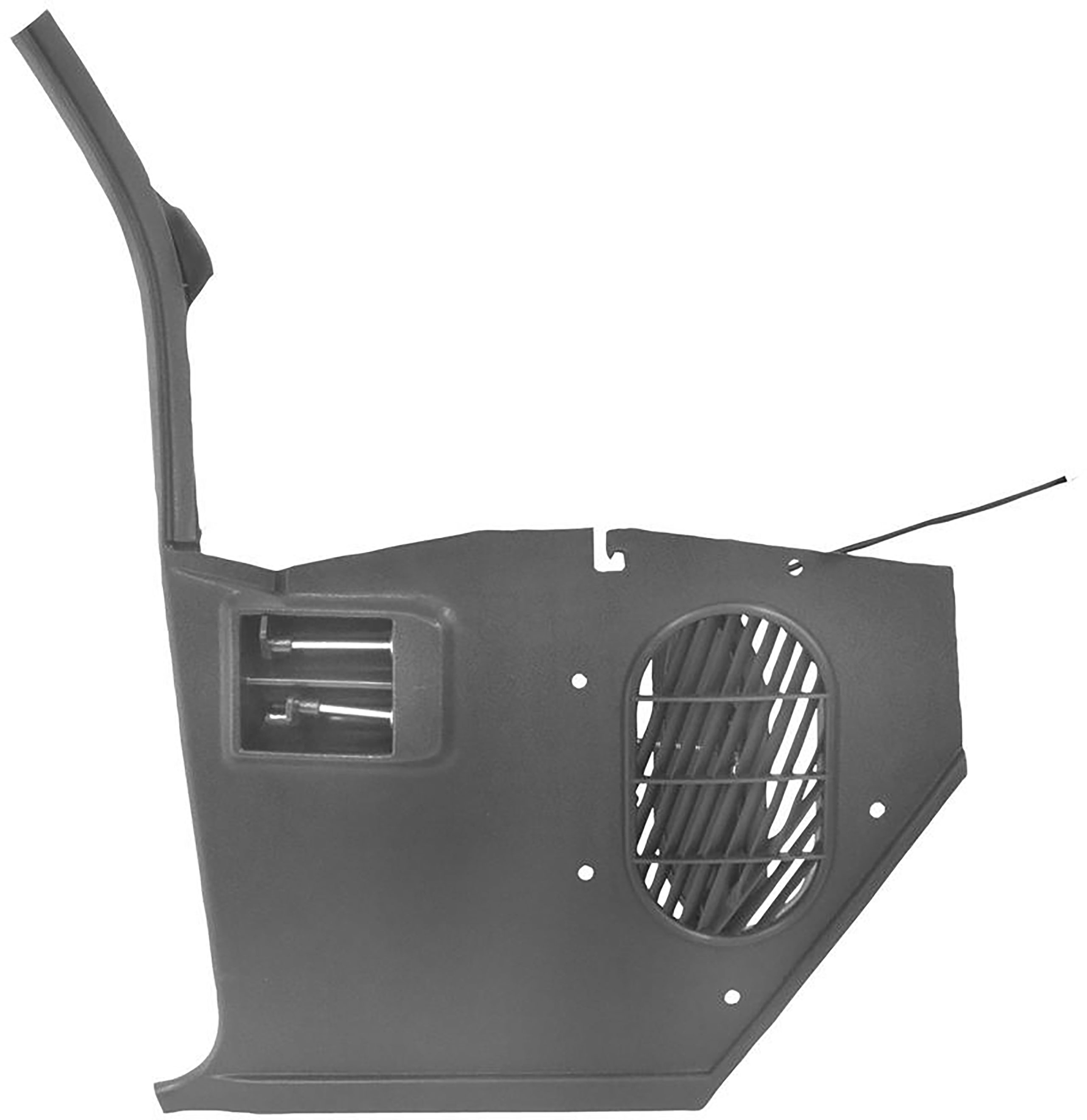 First Generation 1969 Chevrolet Camaro Without A/C Kick Panel, RH - 8752666 - OER