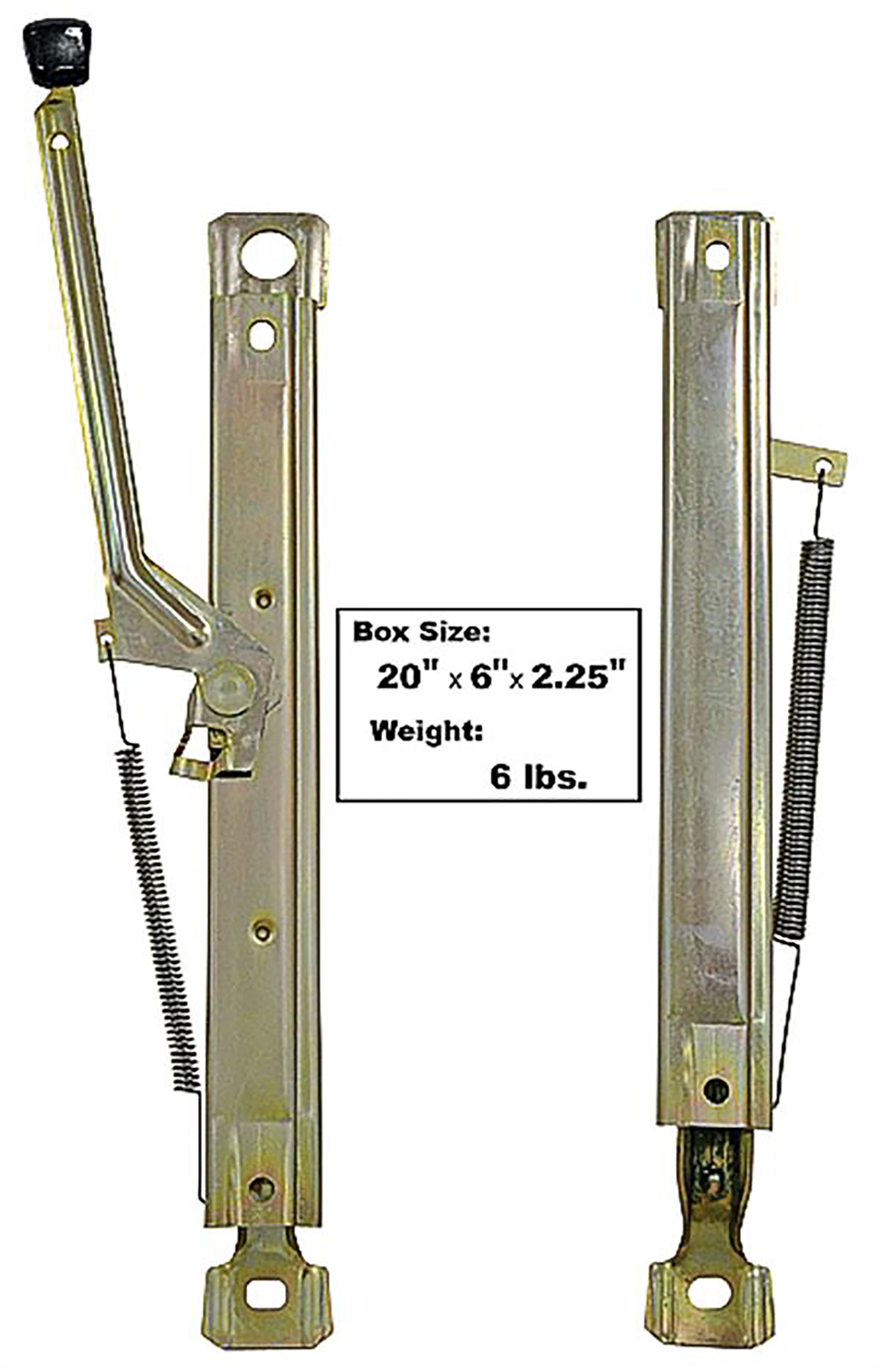 Second Generation 1970-1974 Chevrolet Camaro Seat Tracks - 1054B - Dynacorn