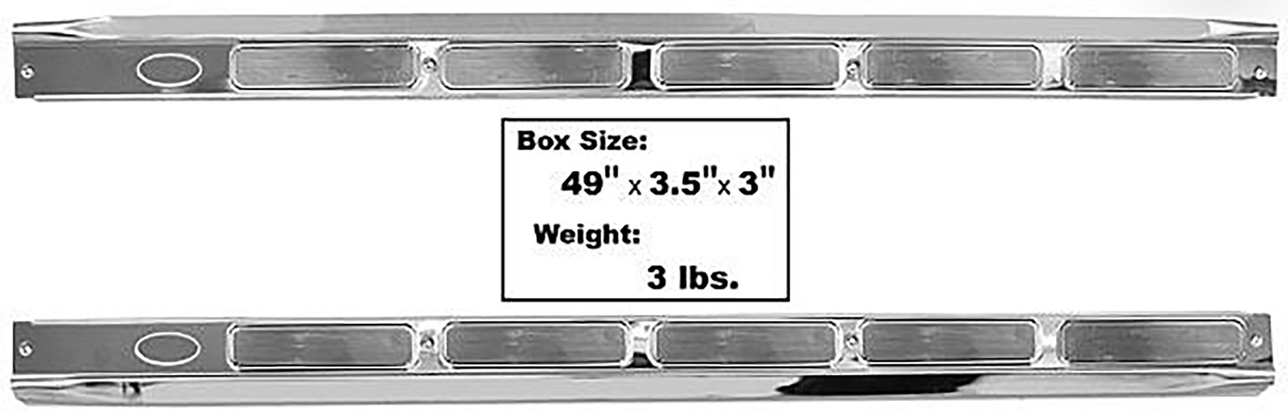 Second Generation 1970-1981 Chevrolet Camaro Stainless Steel Sill Plates - M1014A - Dynacorn