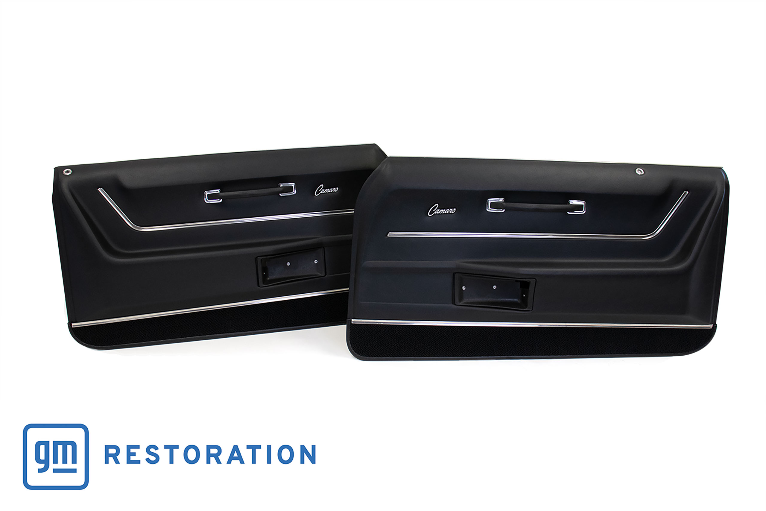 First Generation 1968-1969 Chevrolet Camaro Deluxe Door Panels W/Trim - Choose Color - CA