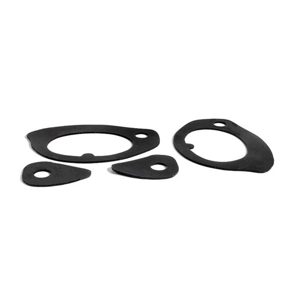 First Generation 1967-1969 Chevrolet Camaro Unbeaded Door Handle Mounting Pads - 4-Piece Set - Metro Moulded Parts