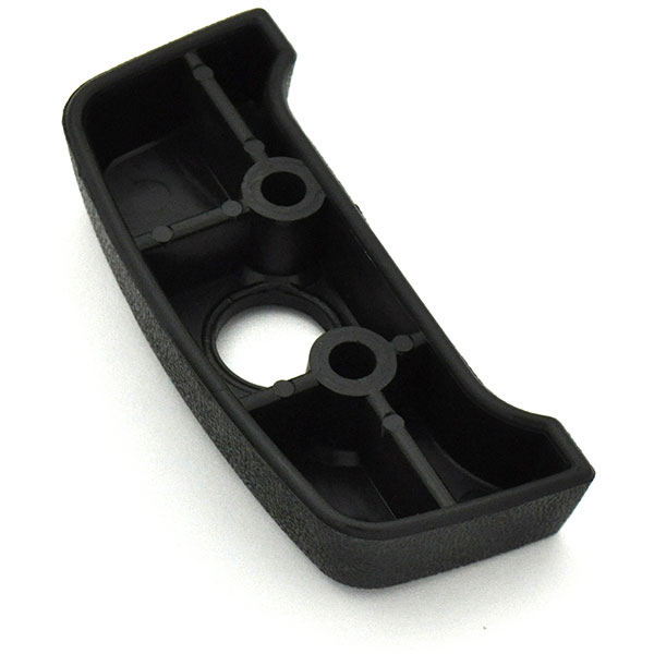 1974-1992 Chevrolet Camaro Seat Belt Guide Base - Black LH - Auto Accessories of America