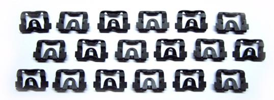 First Generation 1967-1969 Chevrolet Camaro Front Windshield Molding Clip Kit - Auto Accessories of America