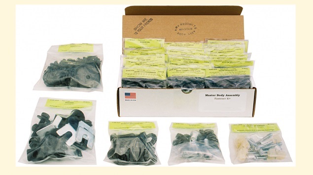 First Generation 1967 Chevrolet Camaro Master Body Bolt Kit 448 Pieces, Rally Sport - AMK Products