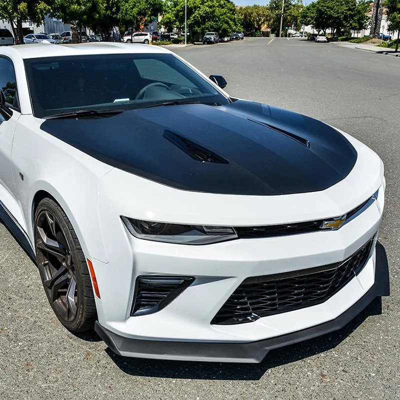 Sixth Generation 2016-2022 Chevrolet Camaro Facelift Front Splitter - ABS Plastic - Unpainted - EOS