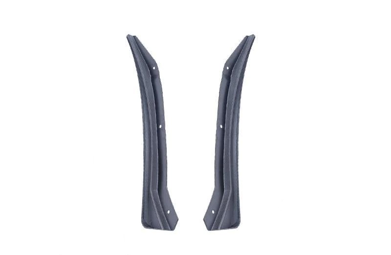 Sixth Generation 2016-2024 Chevrolet Camaro XL Extended Style Rear Rock Chip Mud Guard Pair - Unpainted - EOS
