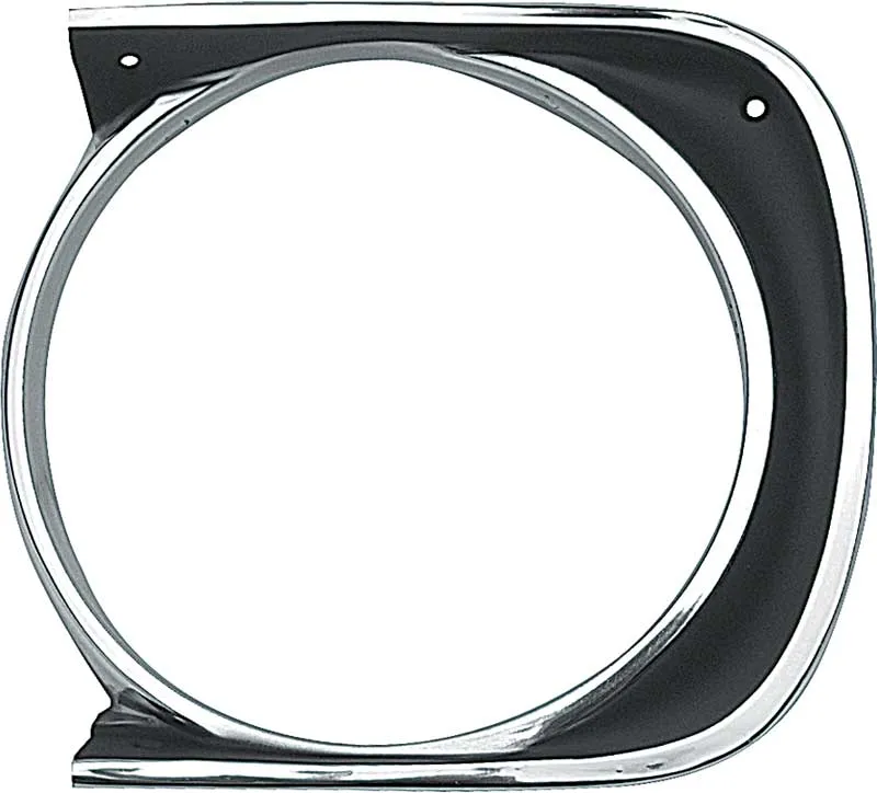 First Generation 1967 Chevrolet Camaro Standard Headlamp Bezel - Choose Application - OER