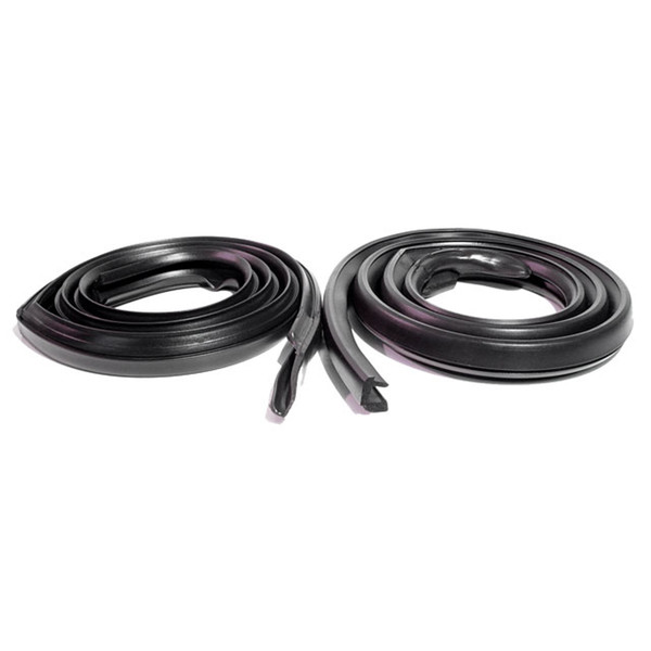 First Generation 1966-1967 Dodge Charger Molded Roof Rail Seals For 2-Door Hardtop R&L - Metro Moulded Parts