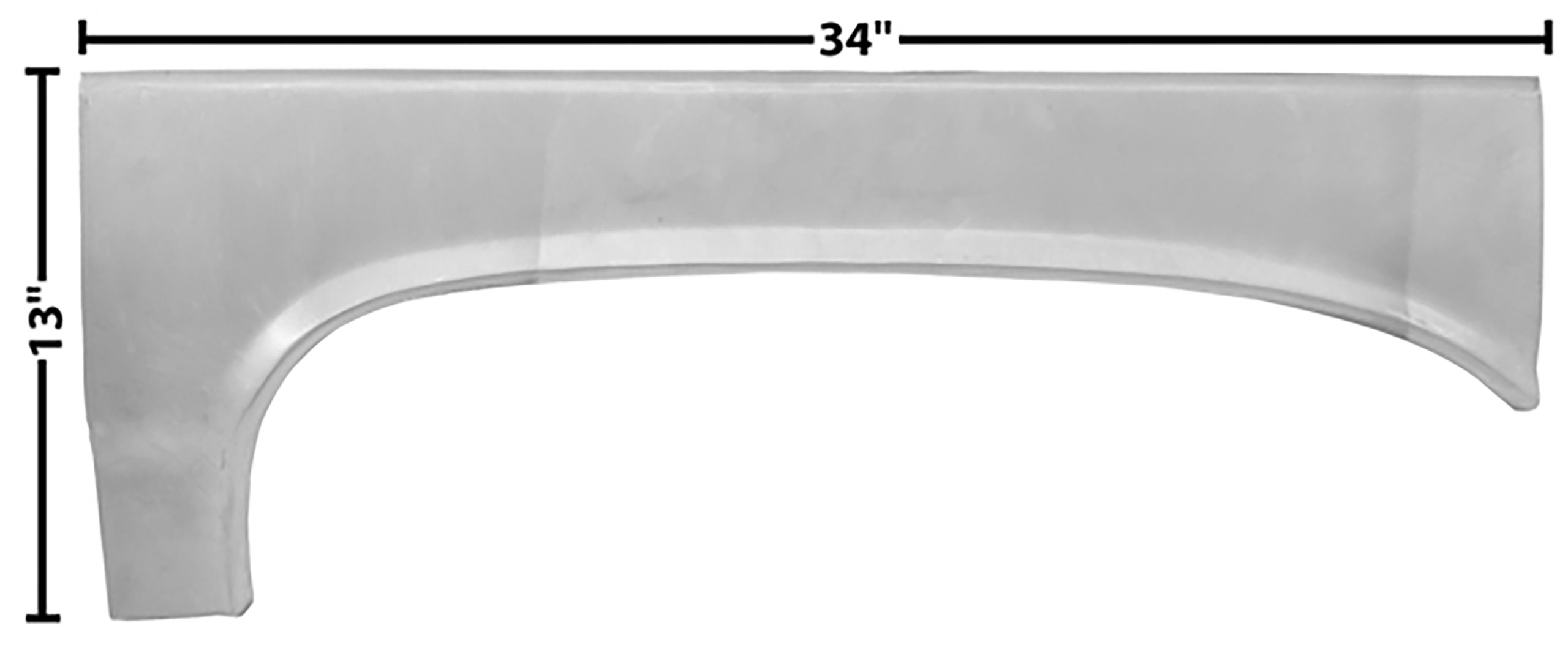 First Generation 1964-1965 Chevrolet Chevelle Quarter Panel Lip Patch Panel, LH - 1473B - Dynacorn