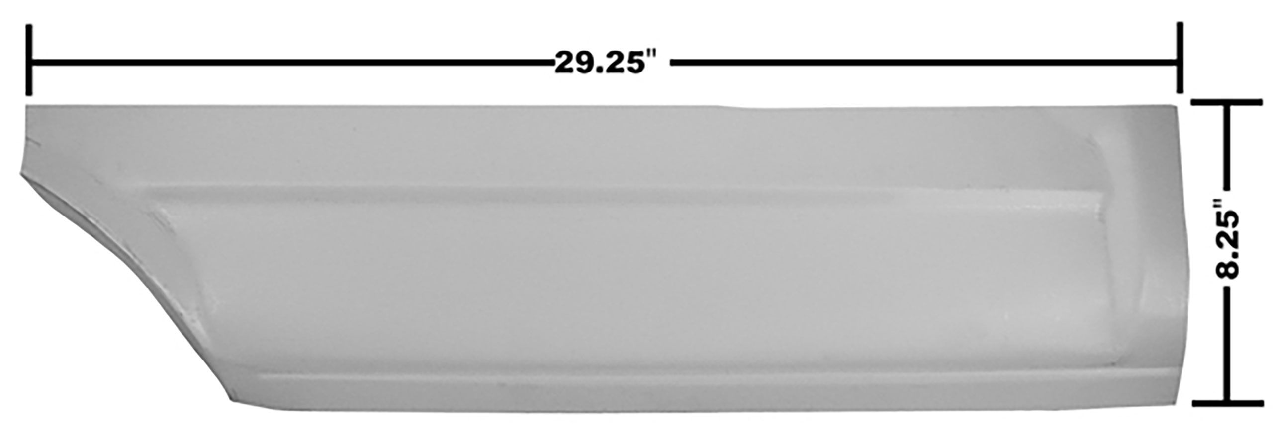 First Generation 1964-1965 Chevrolet Chevelle Lower Quarter Panel Patch, LH - 1475U - Dynacorn