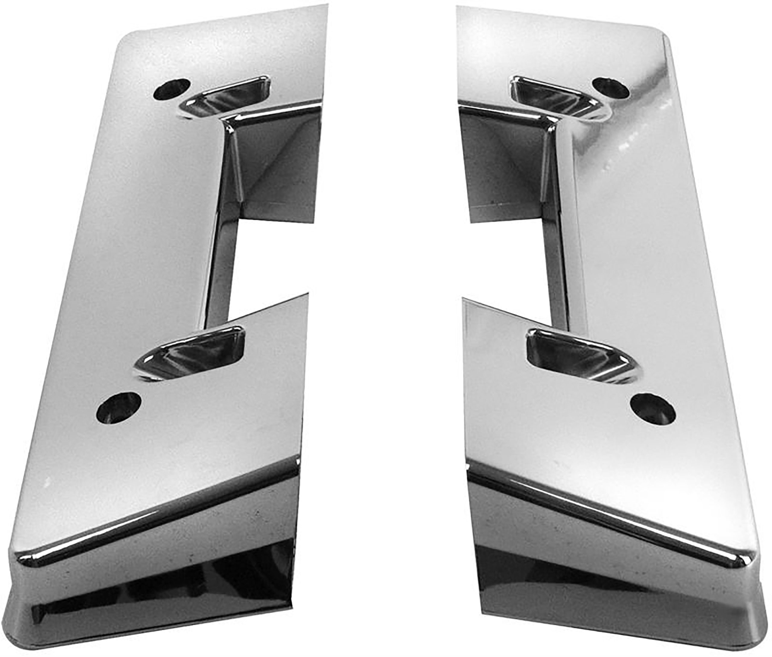 First Generation 1964-1967 Chevrolet Chevelle Front Arm Rest Bases - M1602 - Dynacorn