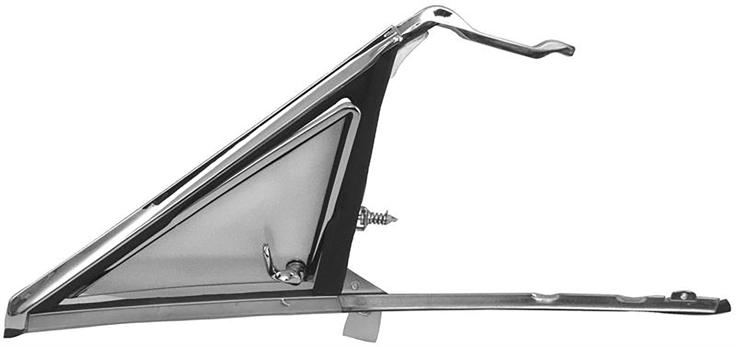 First Generation 1966-1967 Chevrolet Chevelle Vent Window First Generation 1966-1967 Chevrolet Chevelle Vent Window