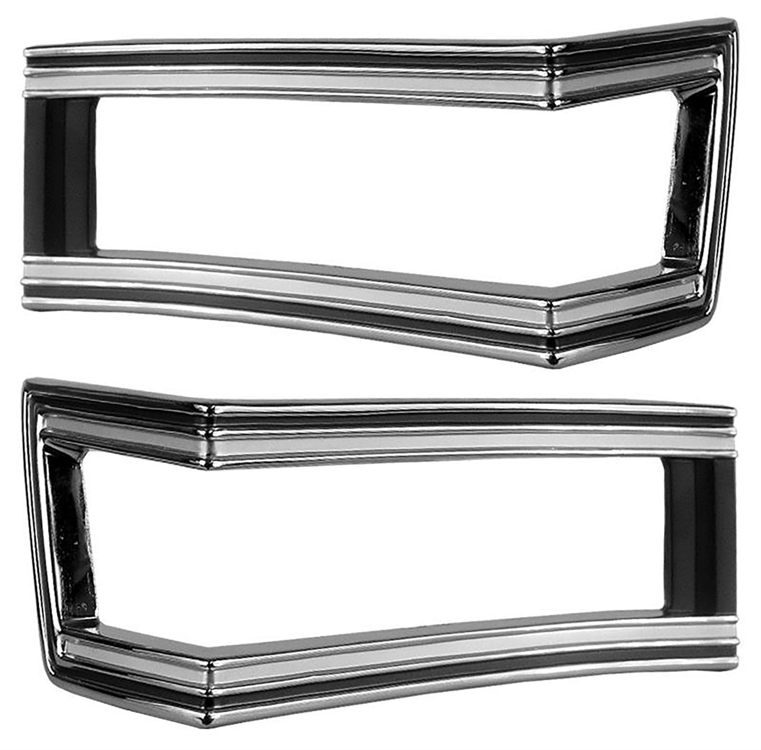 Second Generation 1968 Chevrolet Chevelle Tail Light Bezels - M1380 - Dynacorn
