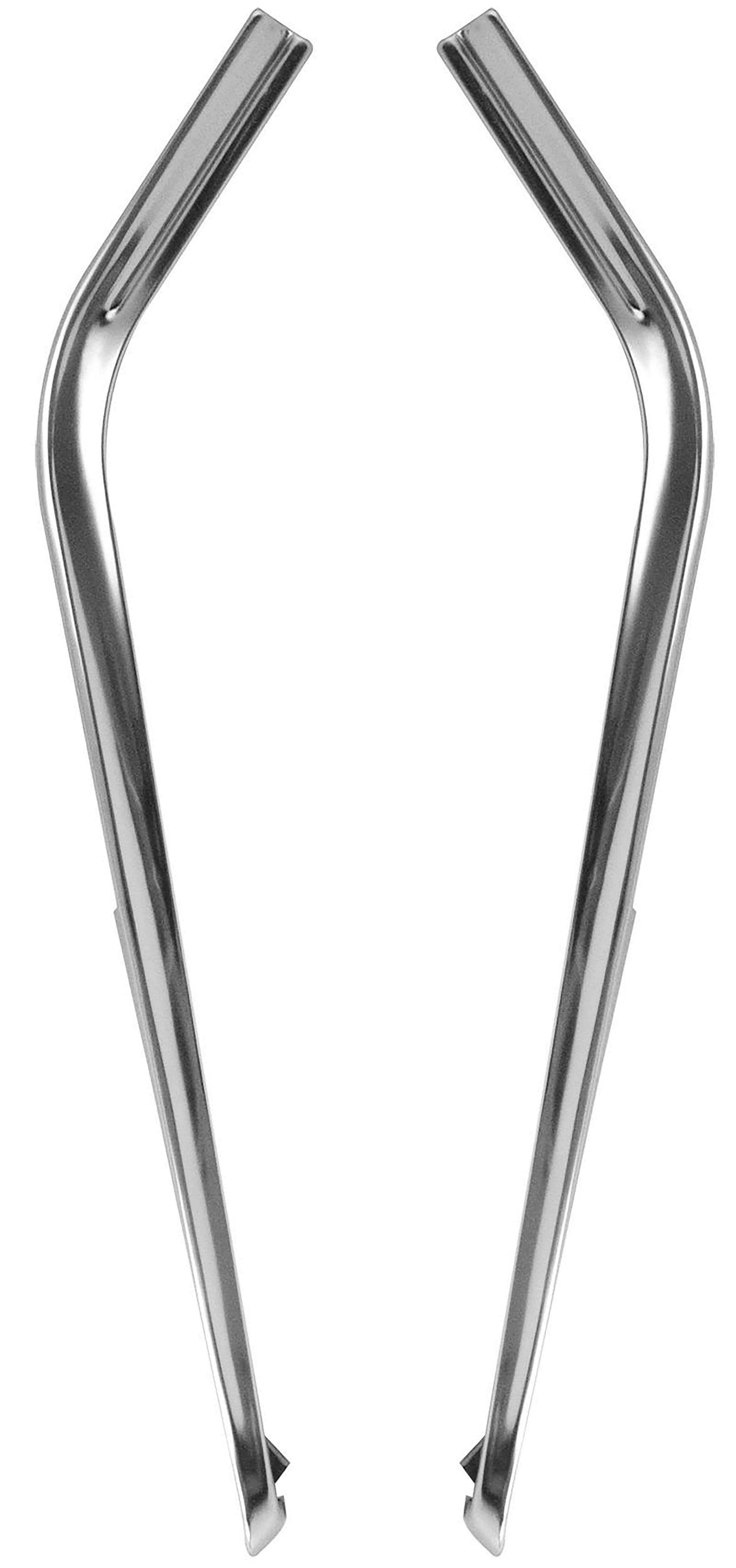 Second Generation 1968 Chevrolet Chevelle Eyebrow Moldings - M1417 - Dynacorn