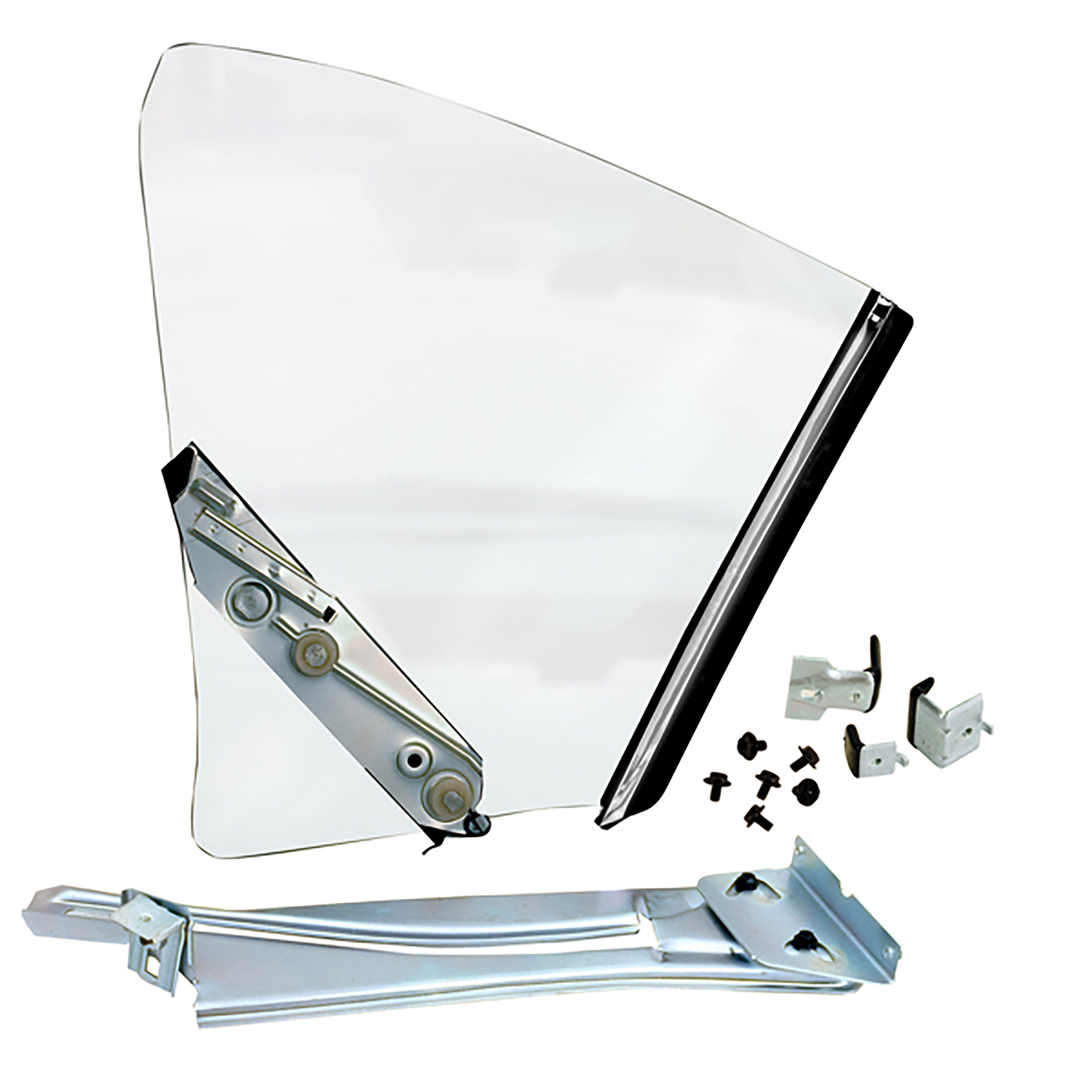 Second Generation 1968-1969 Chevrolet Chevelle Quarter Window Assembly, LH - 1485KB - Dynacorn