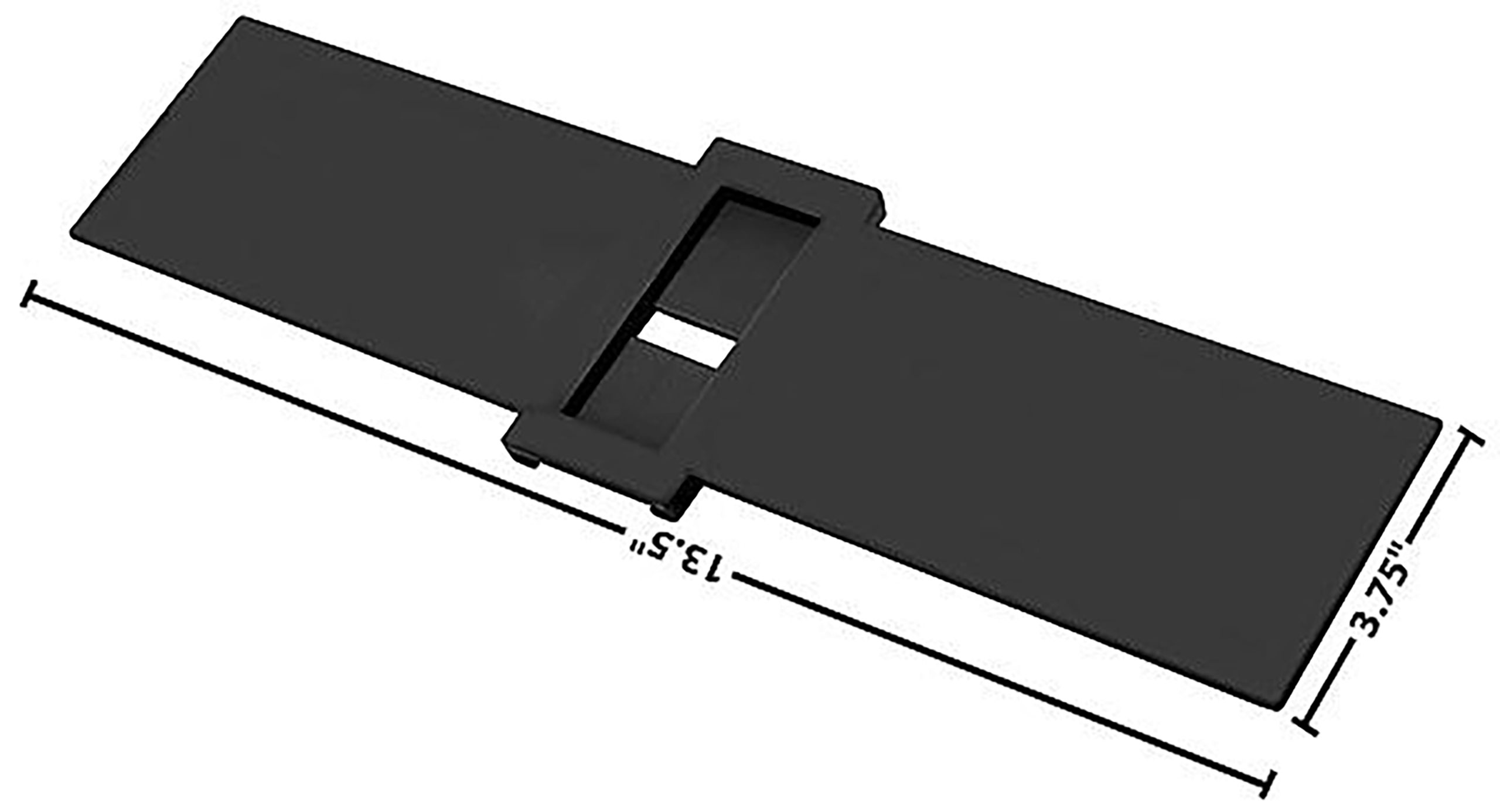 Second Generation 1968-1972 Chevrolet Chevelle 4-Speed Console Shifter Insert - 1498X - Dynacorn