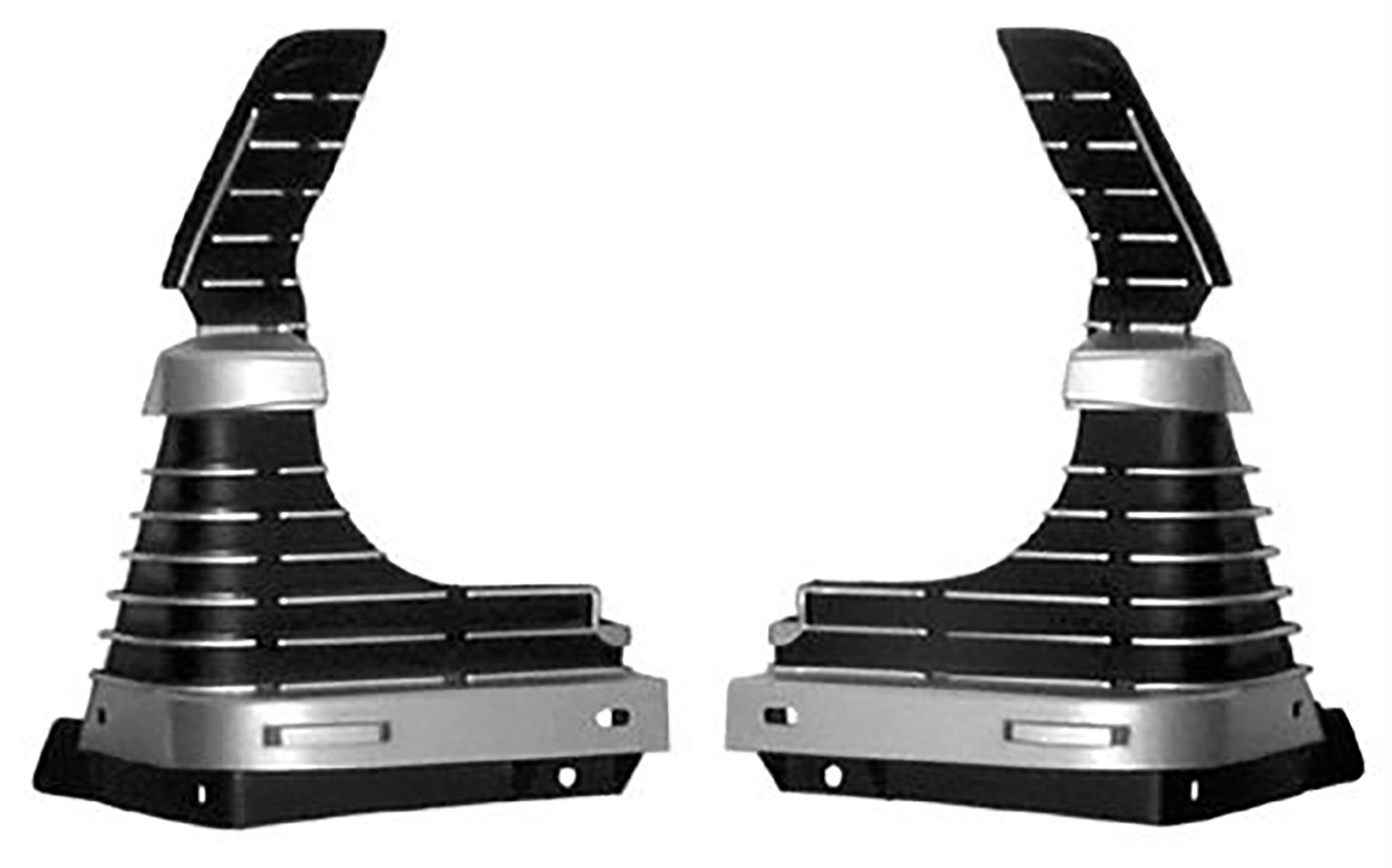 Second Generation 1969 Chevrolet Chevelle Outer Grille Extensions - M1362D - Dynacorn