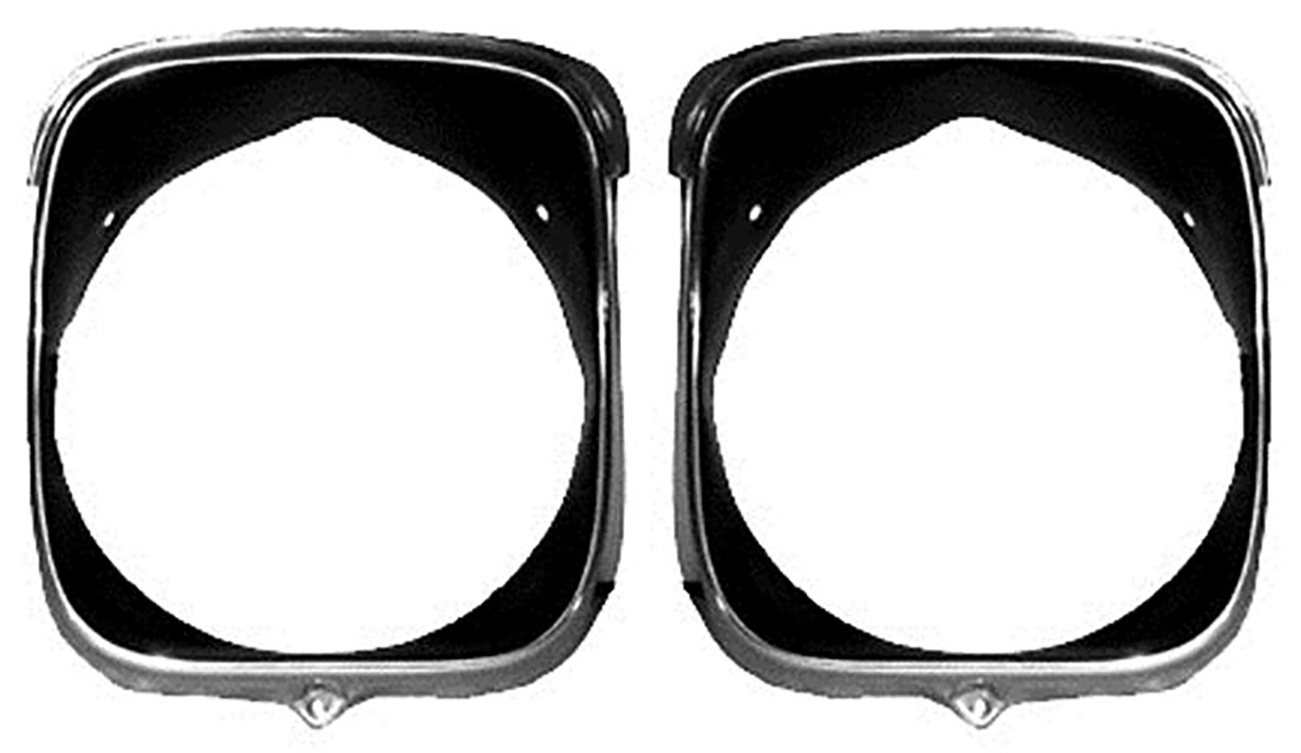 Second Generation 1969 Chevrolet Chevelle Headlamp Bezel, RH - M1396 - Dynacorn