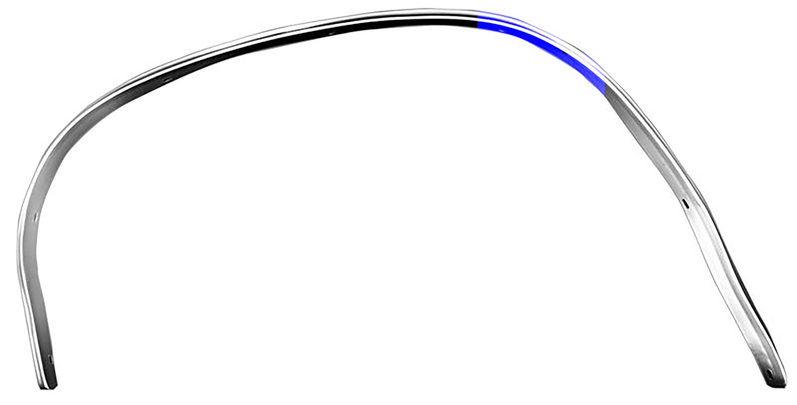 Second Generation 1970-1972 Chevrolet Chevelle Front Wheel Well Molding, LH - M1329 - Dynacorn