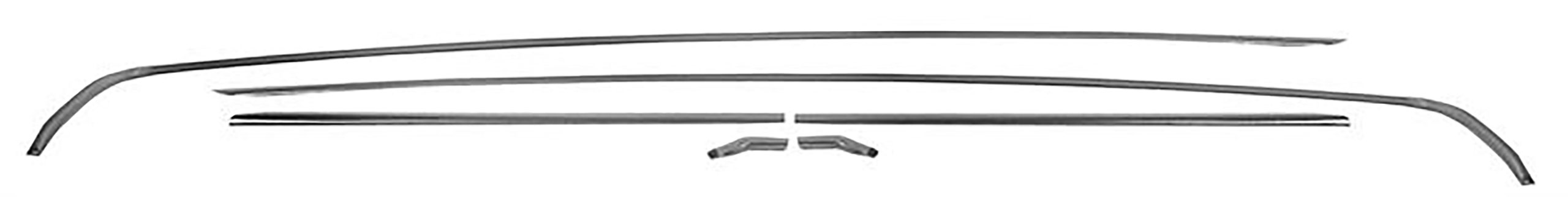 Second Generation 1970-1972 Chevrolet Chevelle Drip Rail Molding Set - M1355 - Dynacorn