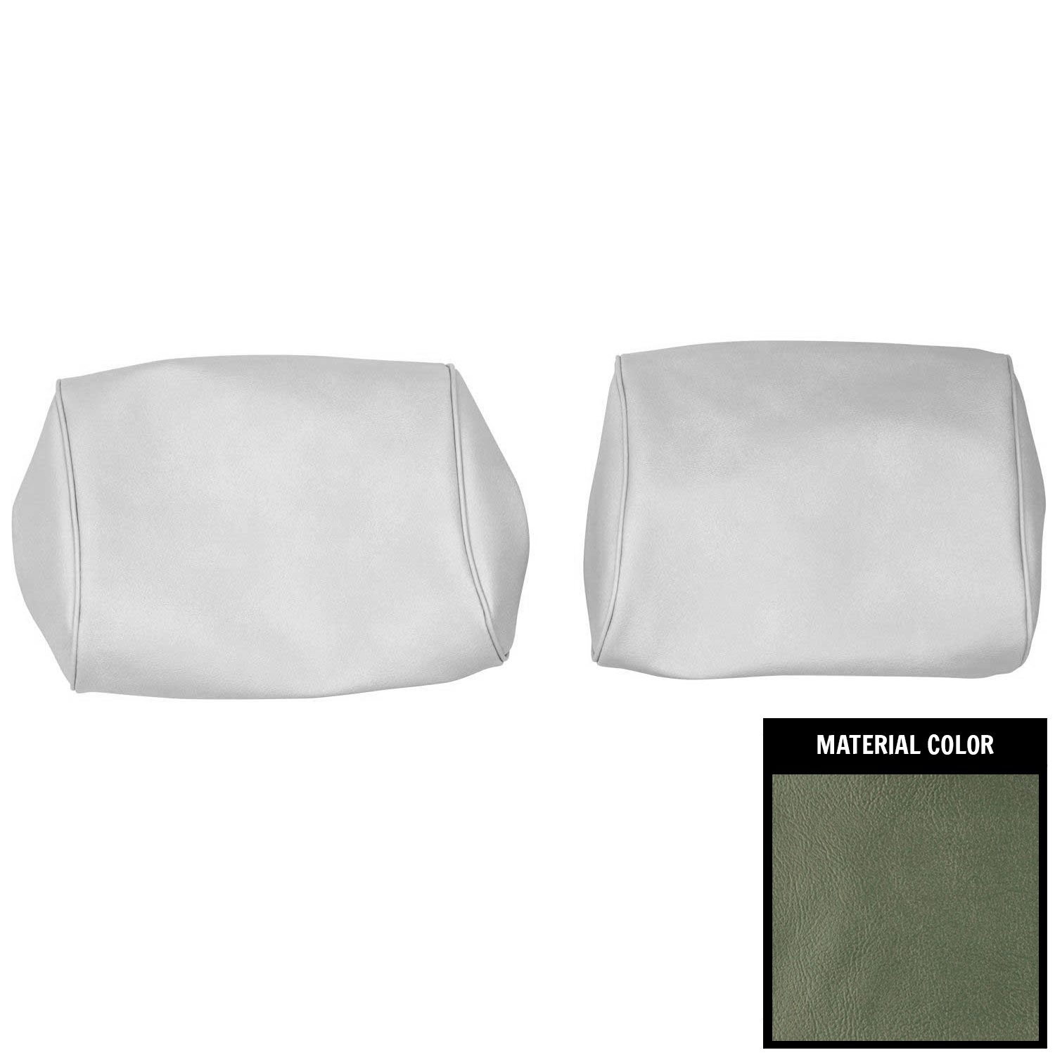 Second Generation 1968-1972 Chevrolet Chevelle Head Rest Covers - Choose Style & Color - PUI Interiors