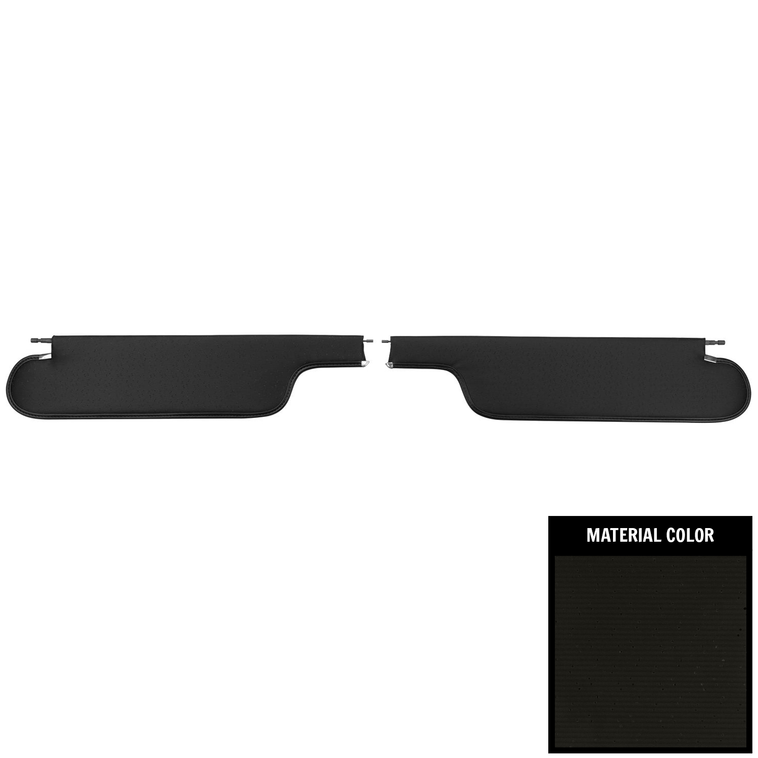 Second Generation 1968-1970 Chevrolet Chevelle Sun Visors - Choose Color - PUI Interiors