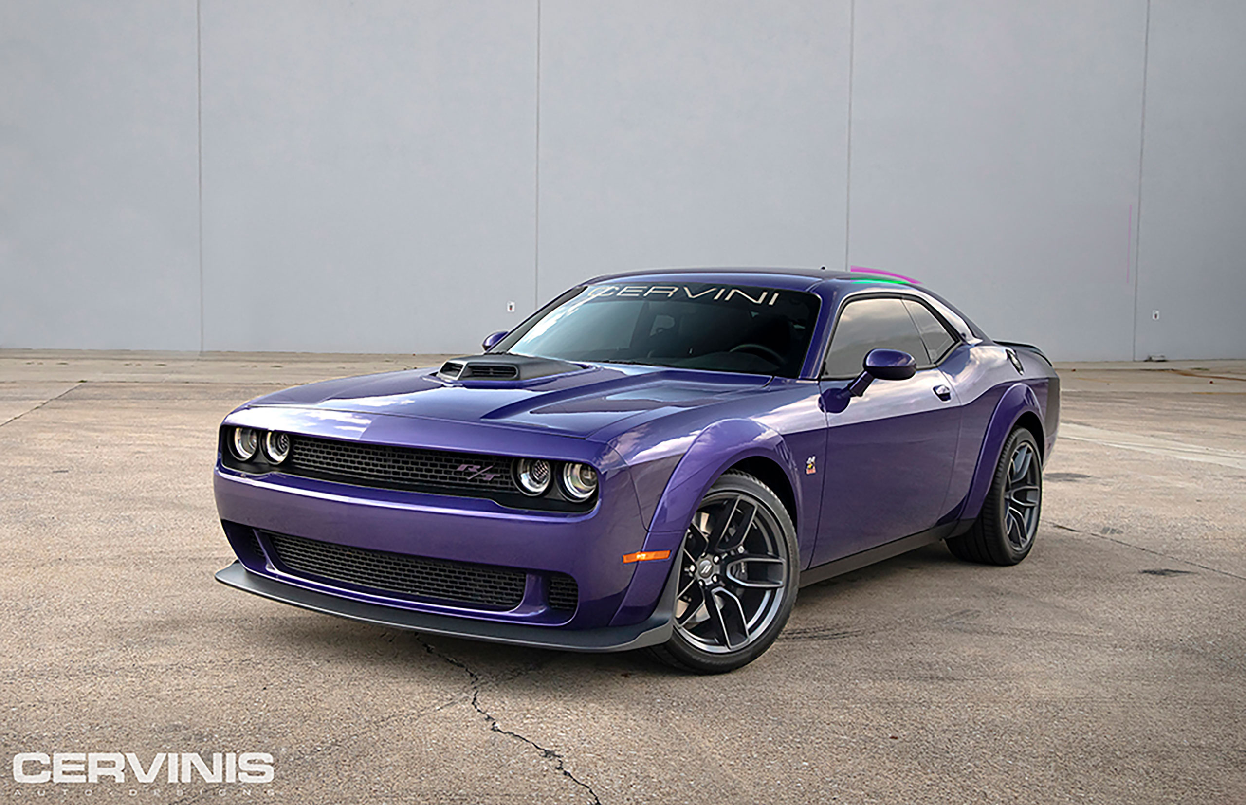 2008+ Challenger Hood Wrap Kit — Luxe Auto Concepts