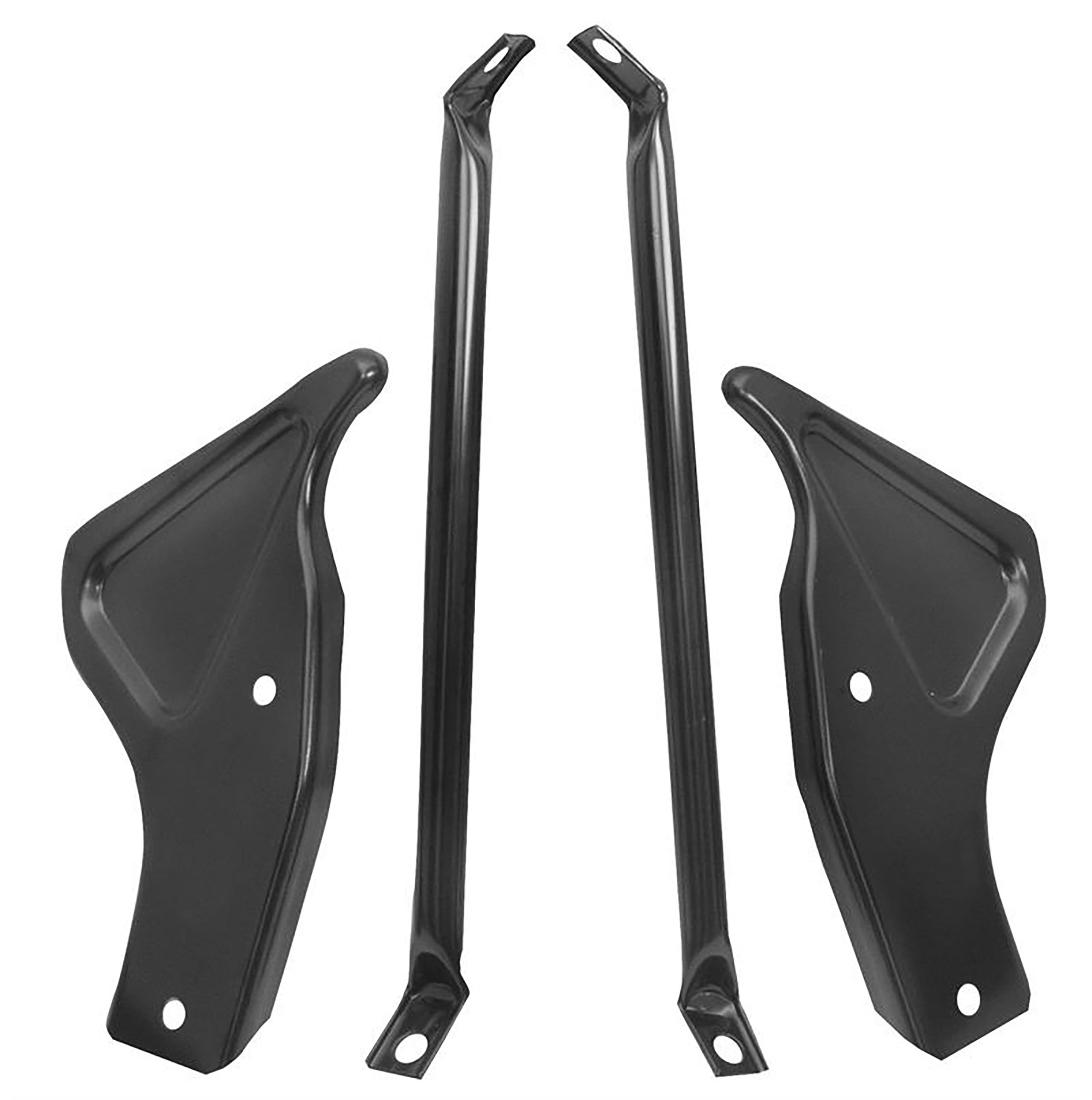 1966-1967 Chevrolet El Camino Rear Bumper Bracket Set - 1408C - Dynacorn
