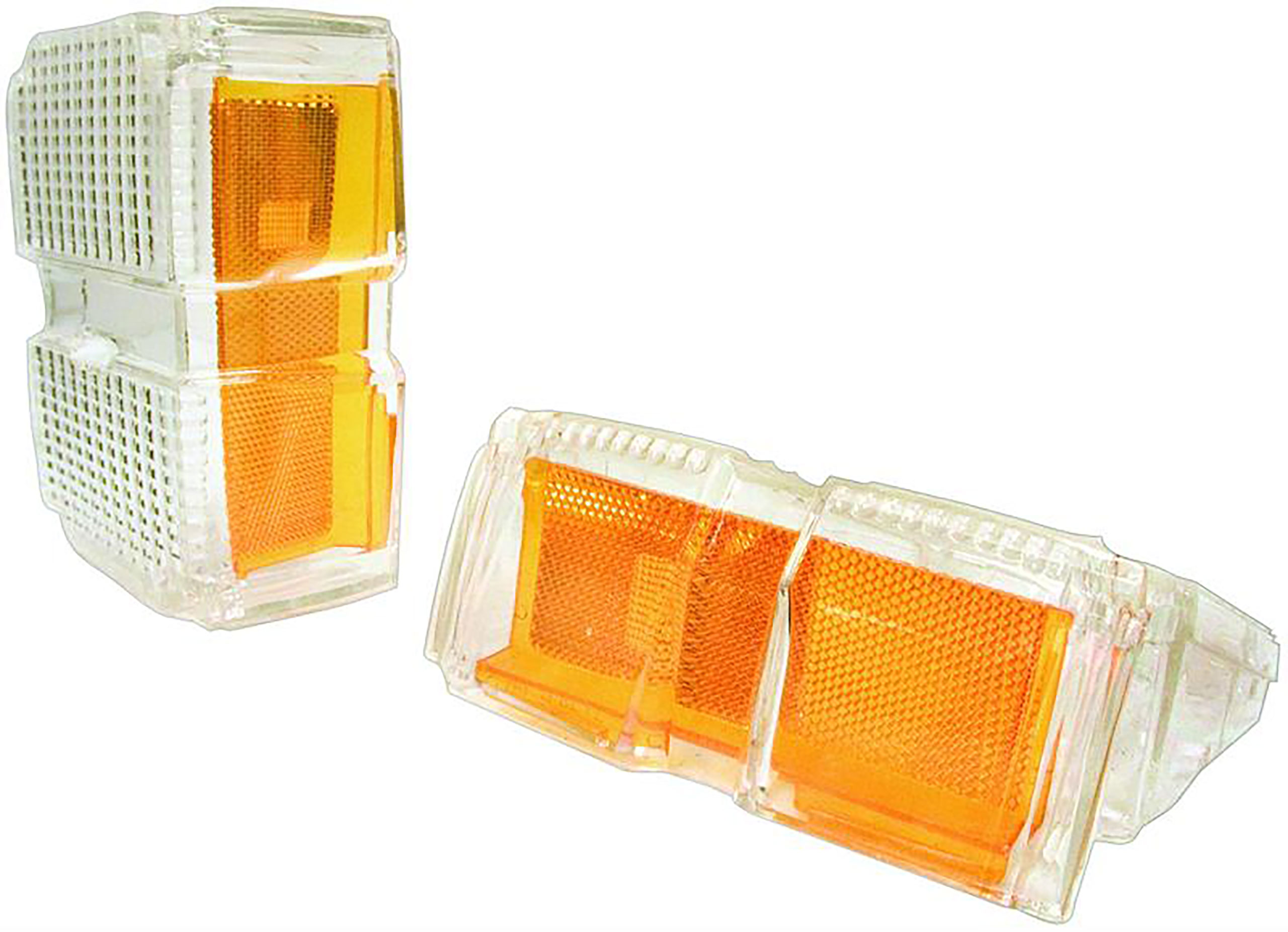 1971 Chevrolet El Camino Parking Lamp Lenses - L71BN - Dynacorn