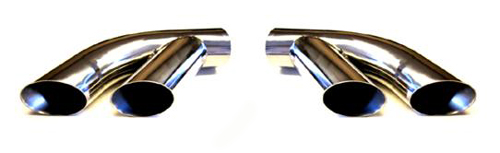 1976-1981 Pontiac Firebird Stainless Exhaust Ext 2-1/4in - Auto Accessories of America