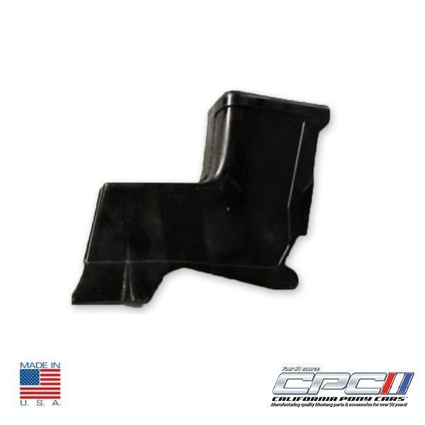 First Generation 1964-1968 Ford Mustang Convertible Interior Quarter Trim Panel, RH Side, Fiberglass Construction - California Pony Cars